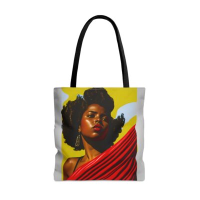 Retro Black Model Tote Bag