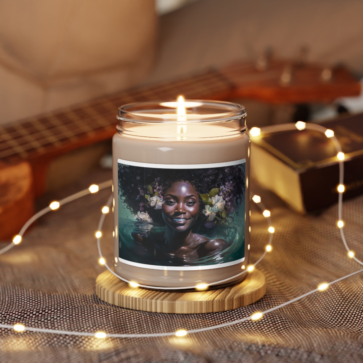 Scented Soy Candle, 9oz - Image 4